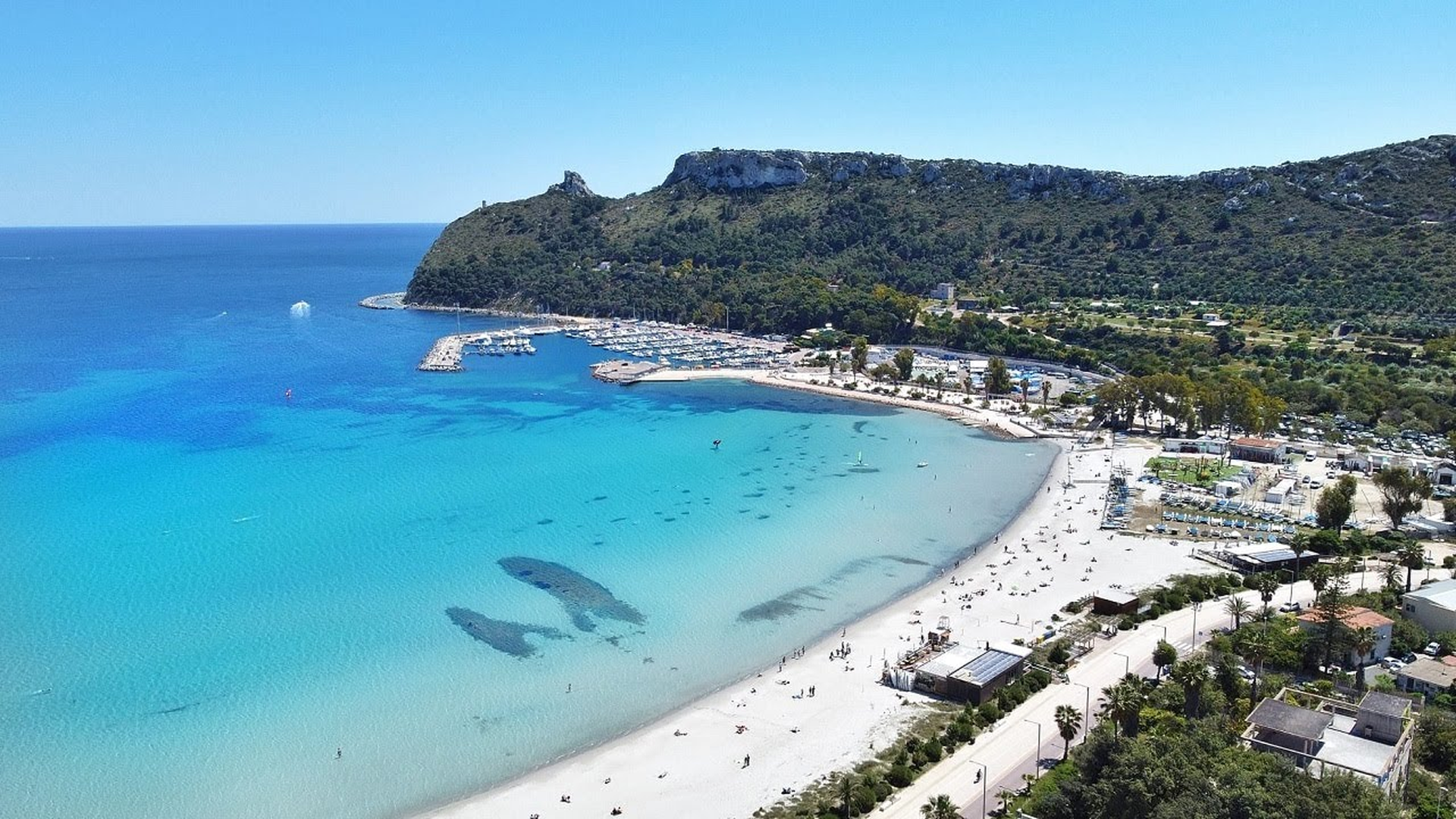 Spiaggia del Poetto — Cagliari (Sardegna)